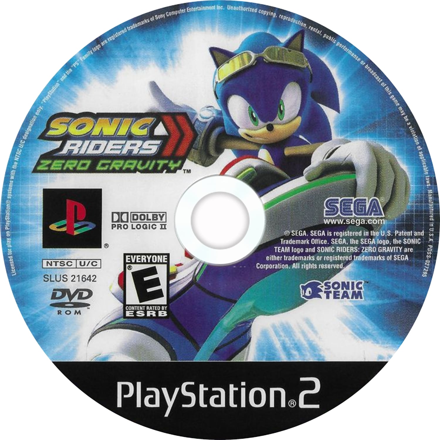 Sonic Riders Zero Gravity PS2 - Video Game - Used - CaveGamers - Image 3