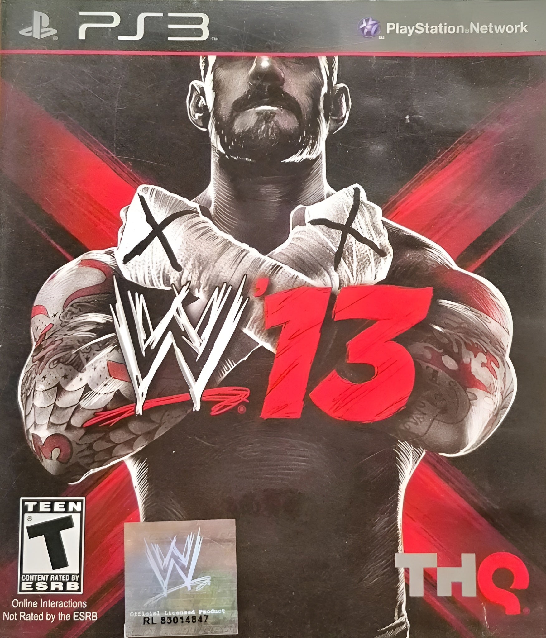 WWE '13 PS3 - Video Game - Used - CaveGamers