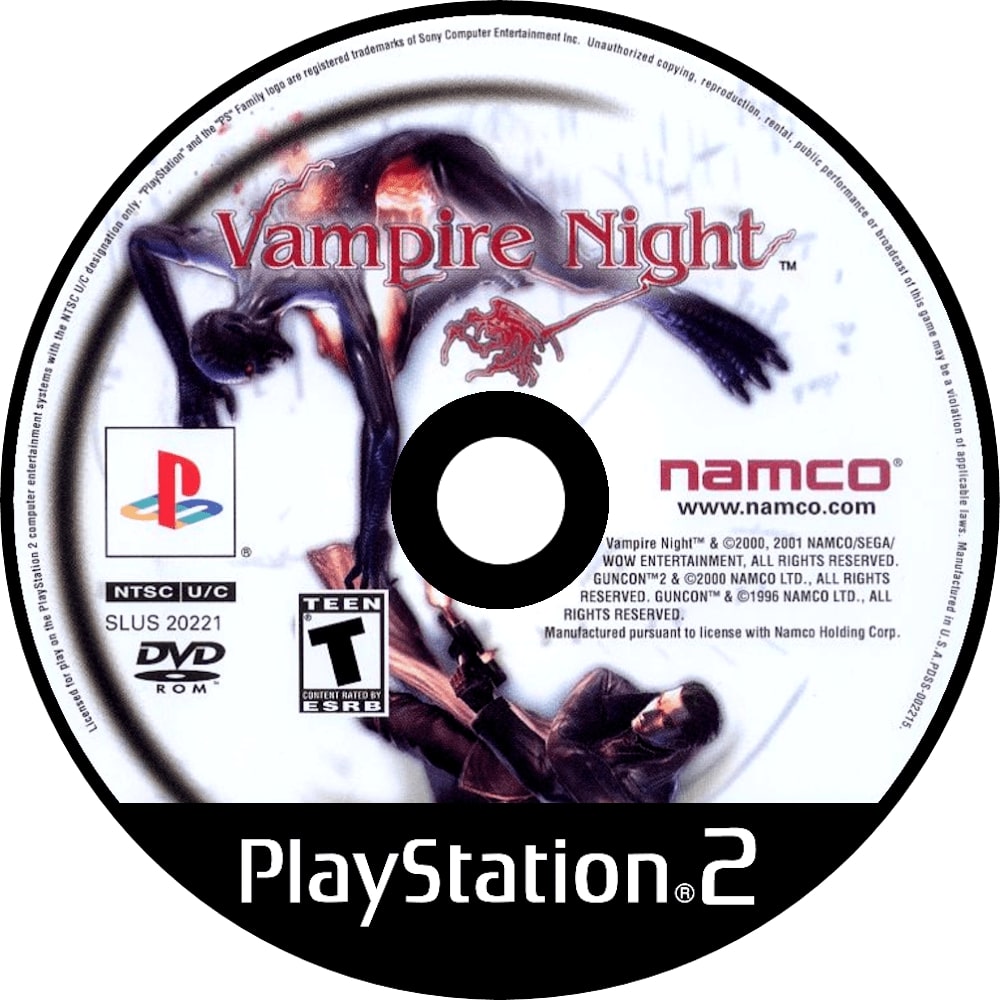 Vampire Night PS2 - Video Game - Used - CaveGamers - Image 2