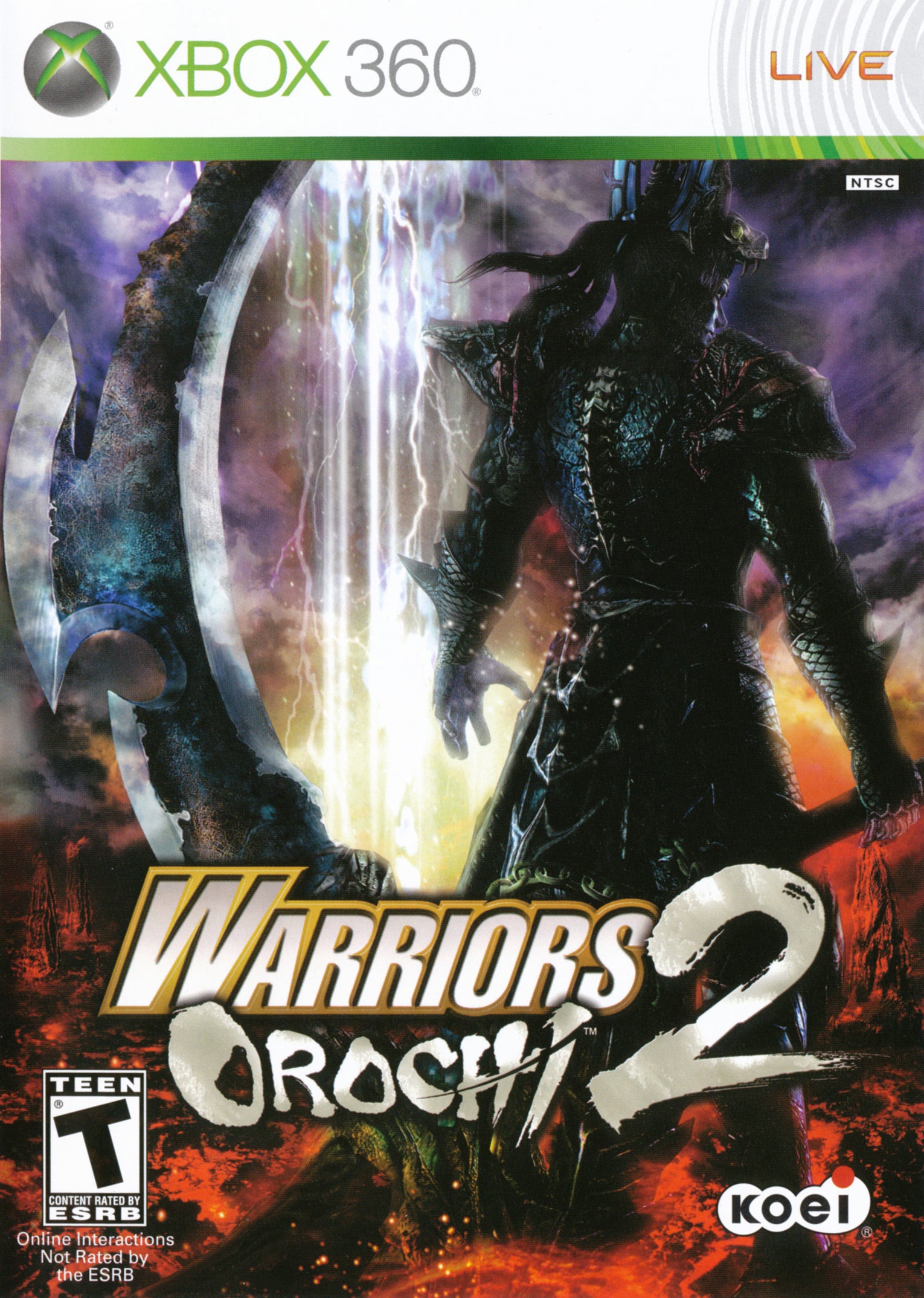 Warriors Orochi 2 Xbox 360 - Video Game - Used - CaveGamers
