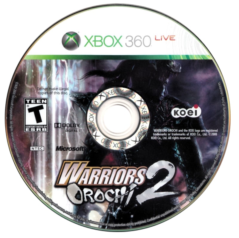 Warriors Orochi 2 Xbox 360 - Video Game - Used - CaveGamers - Image 3