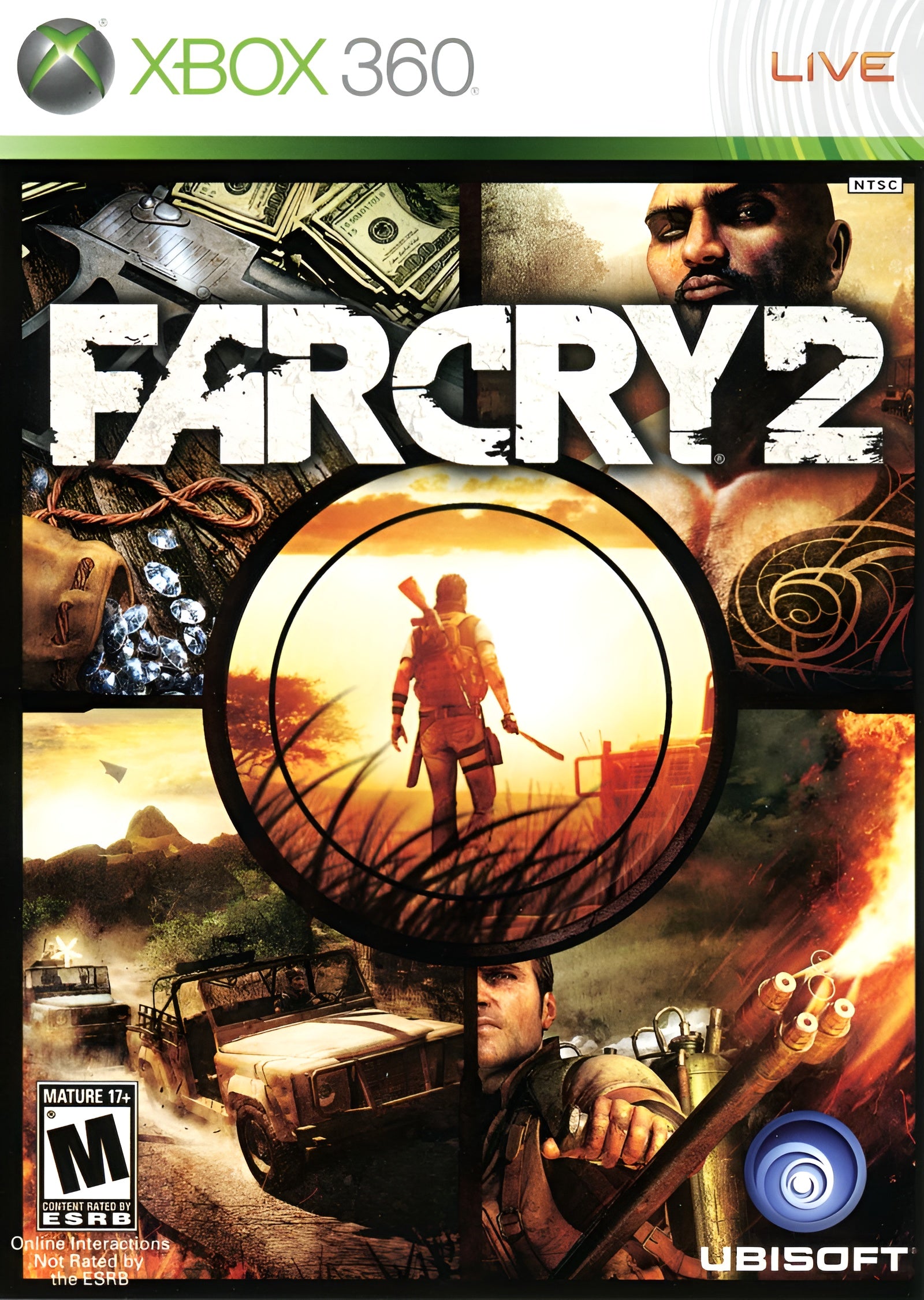 Far Cry 2 Xbox 360 - Video Game - Used - CaveGamers