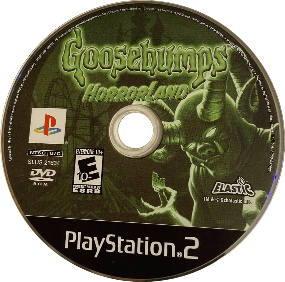 Goosebumps HorrorLand PS2 - Video Game - Used - CaveGamers - Image 3