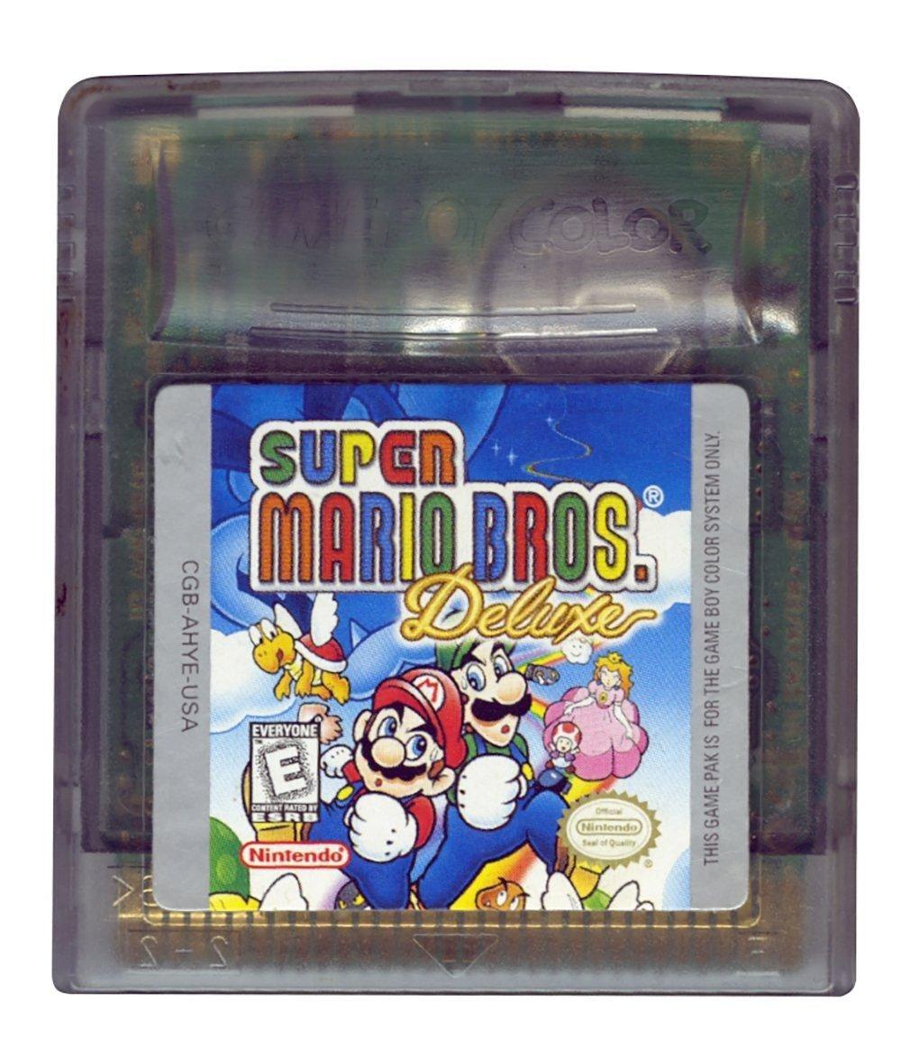 Super Mario Bros. Deluxe Game Boy Color - Video Game - Used - CaveGamers - Image 3
