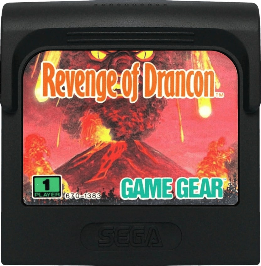 Revenge of Drancon GameGear - Video Game - Used - CaveGamers - Image 3