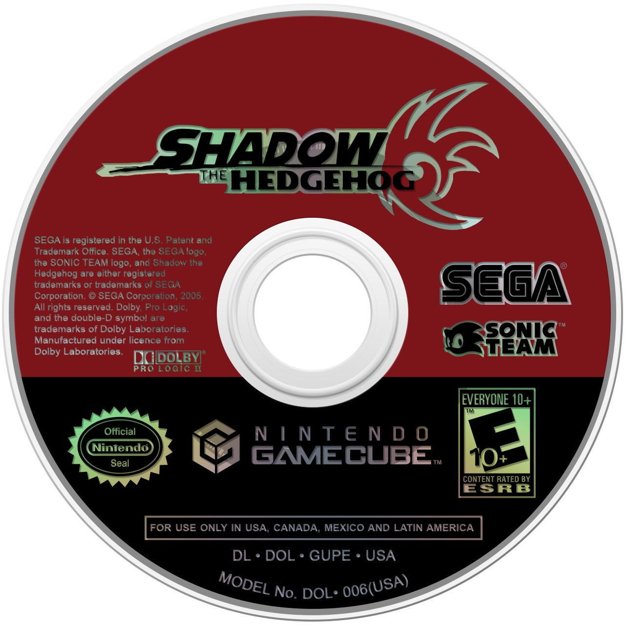 Shadow The Hedgehog GameCube - Video Game - Used - CaveGamers - Image 3