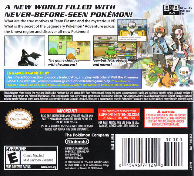 Pokemon White Version