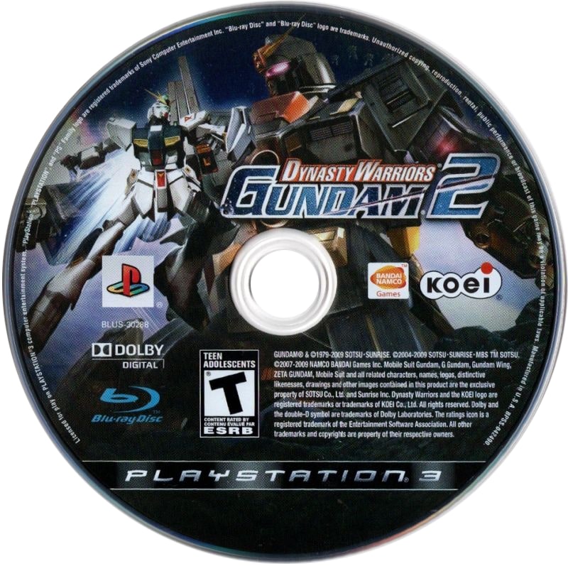 Dynasty Warriors: Gundam 2 PS3 - Video Game - Used - CaveGamers - Image 3