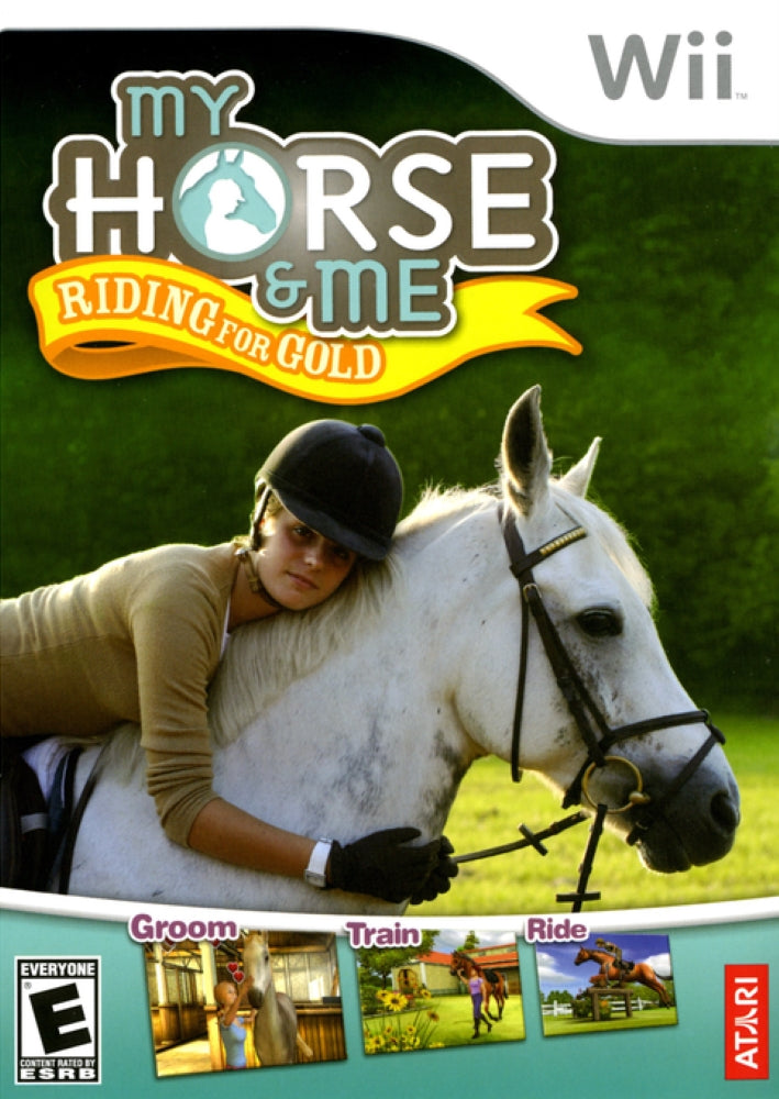 My Horse & Me: Riding for Gold Wii - Video Game - Used - CaveGamers
