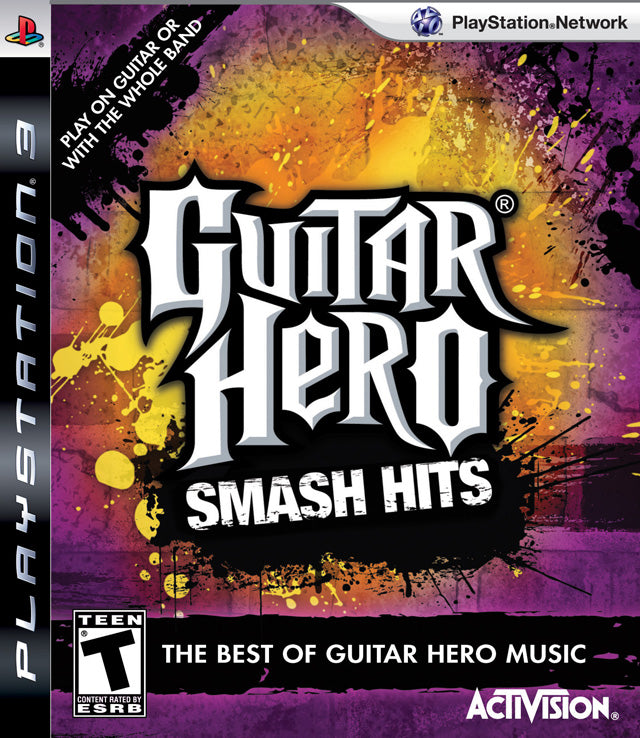 Guitar Hero Smash Hits PS3 - Video Game - Used - CaveGamers