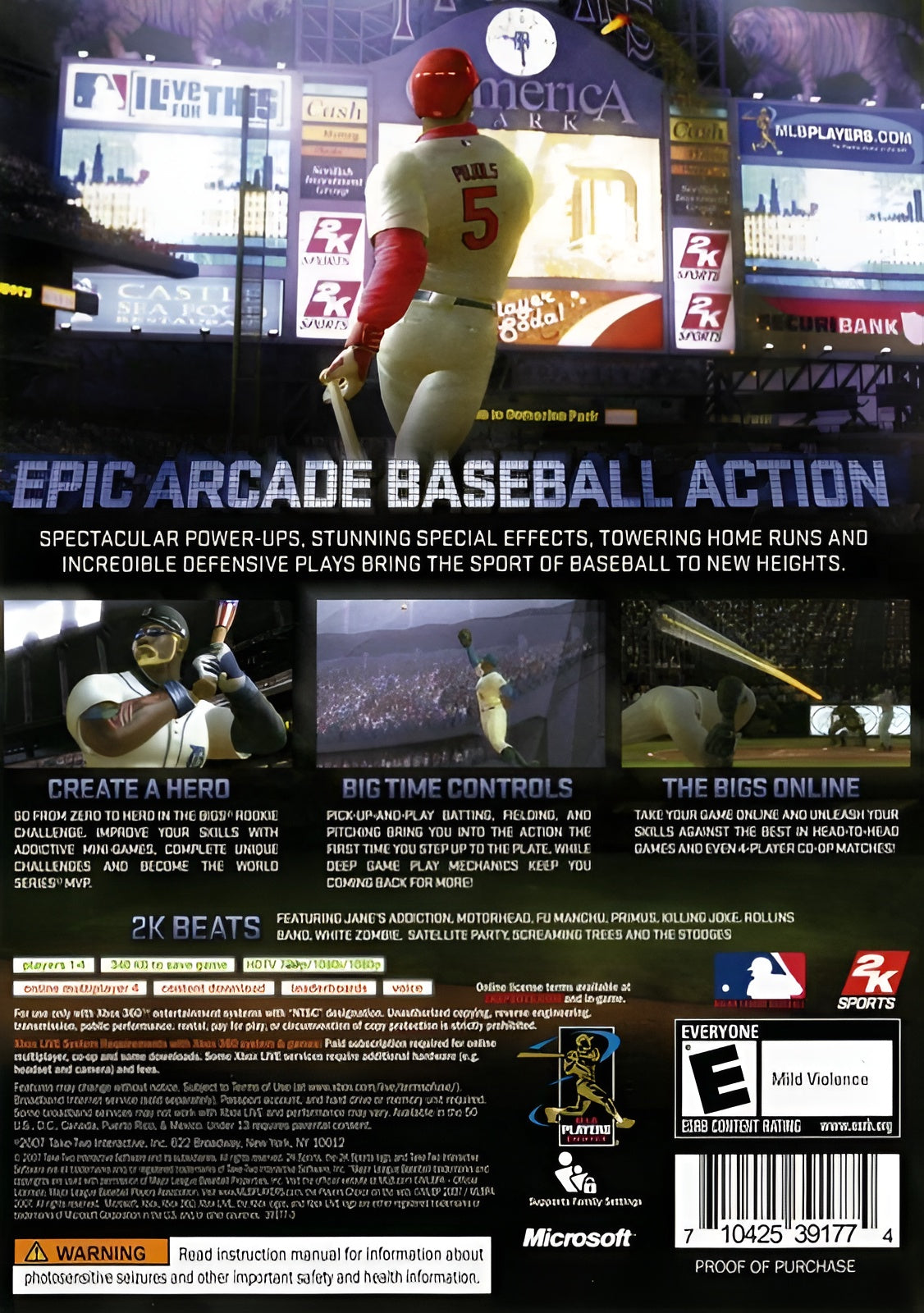 The Bigs 2 Xbox 360 - Video Game - Used - CaveGamers - Image 2