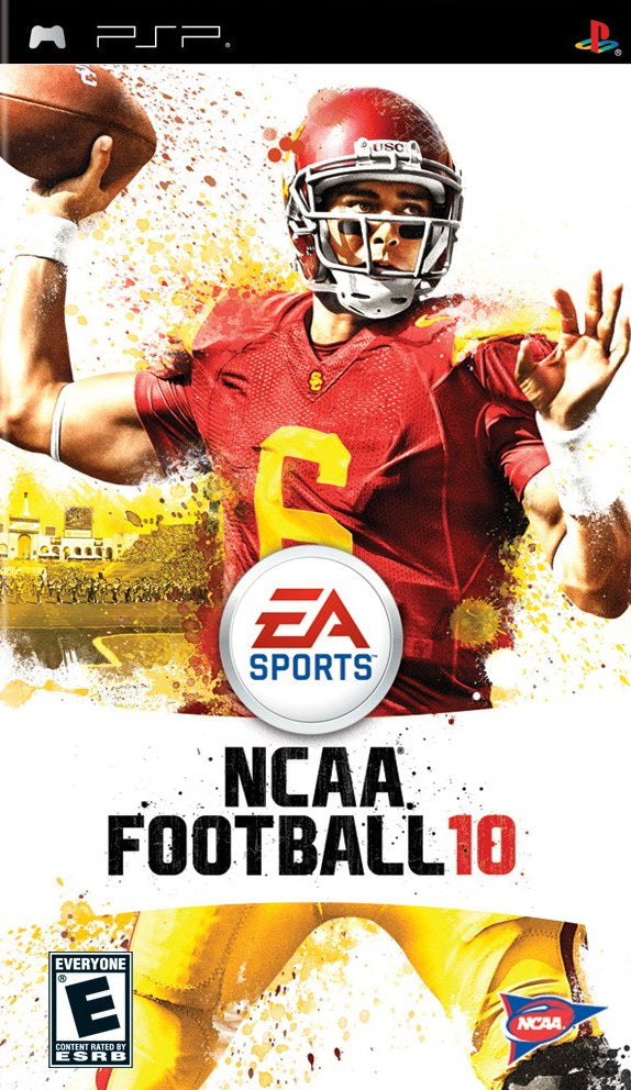 NCAA Football 10 PSP - Video Game - Used - CaveGamers