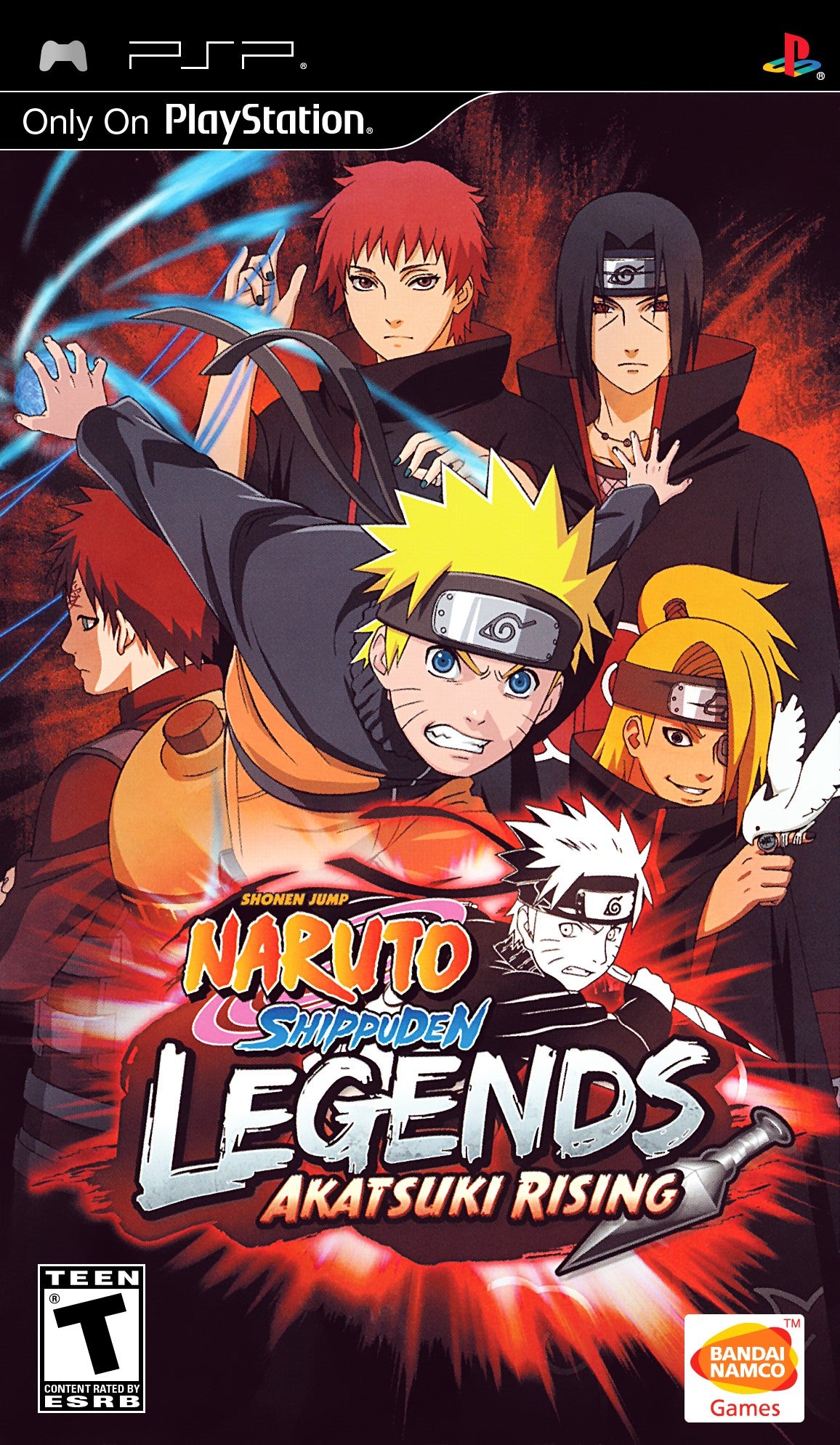 Naruto Shippuden Legends: Akatsuki Rising PSP - Video Game - Used - CaveGamers
