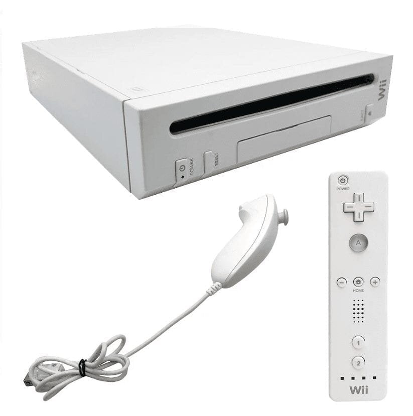 Nintendo Wii Console - White RVL-001 [Backwards Compatible] - Video Game System - Used - CaveGamers - Image 3