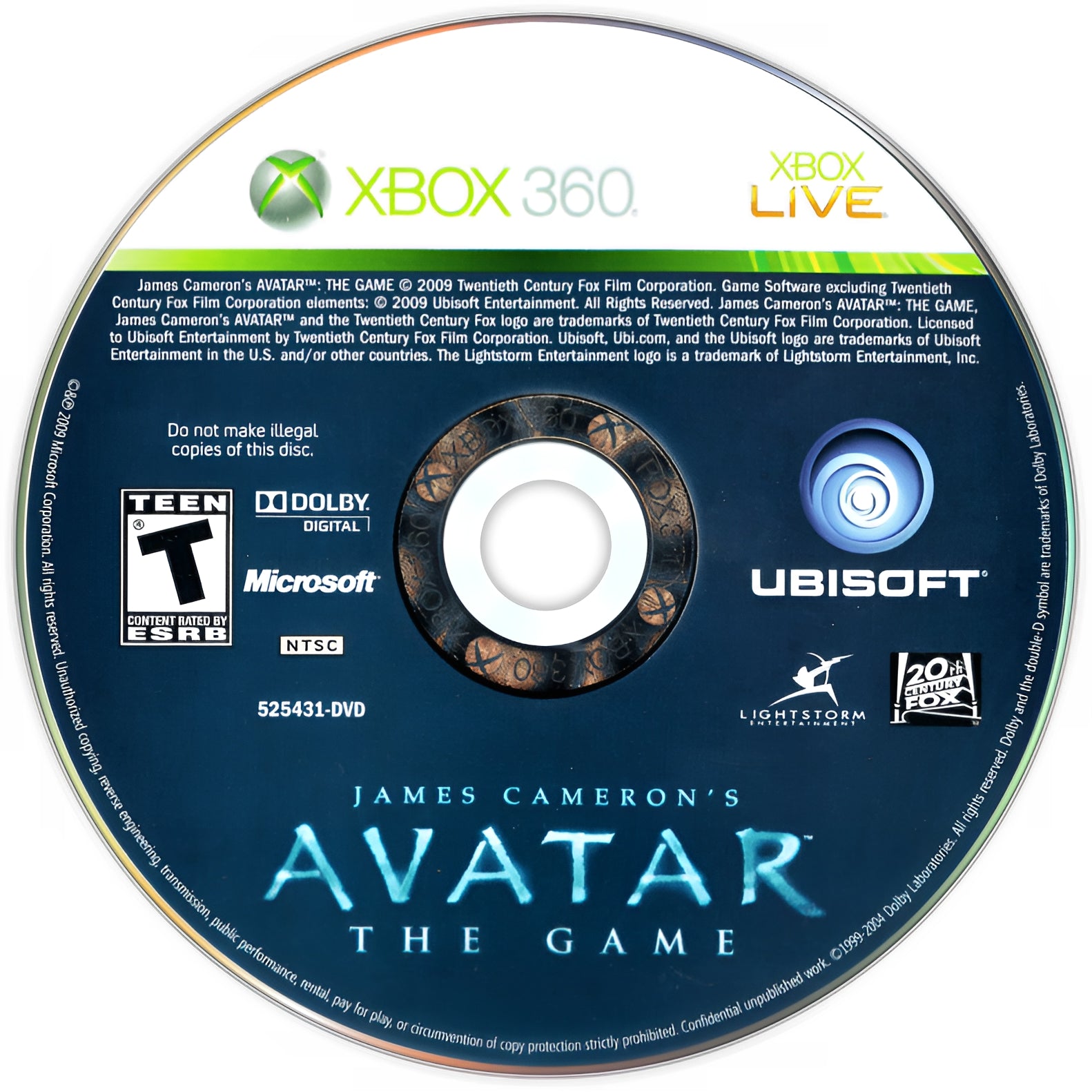 Avatar: The Game Xbox 360 - Video Game - Used - CaveGamers - Image 3