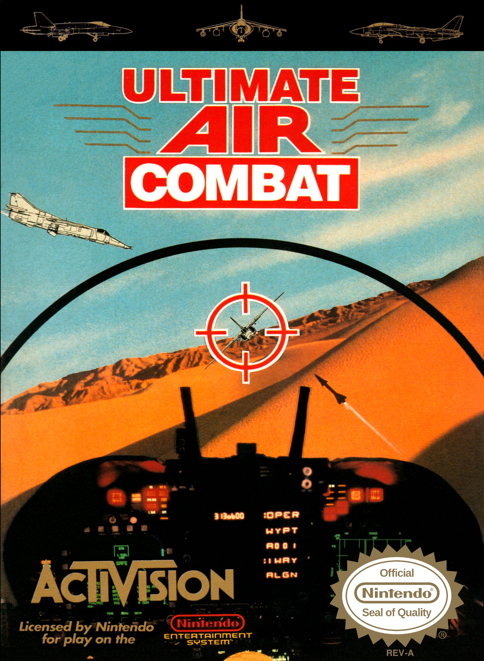 Ultimate Air Combat NES - Video Game - Used - CaveGamers
