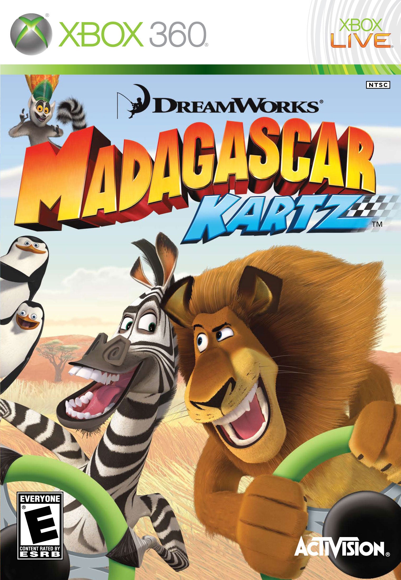 Madagascar Kartz Xbox 360 - Video Game - Used - CaveGamers