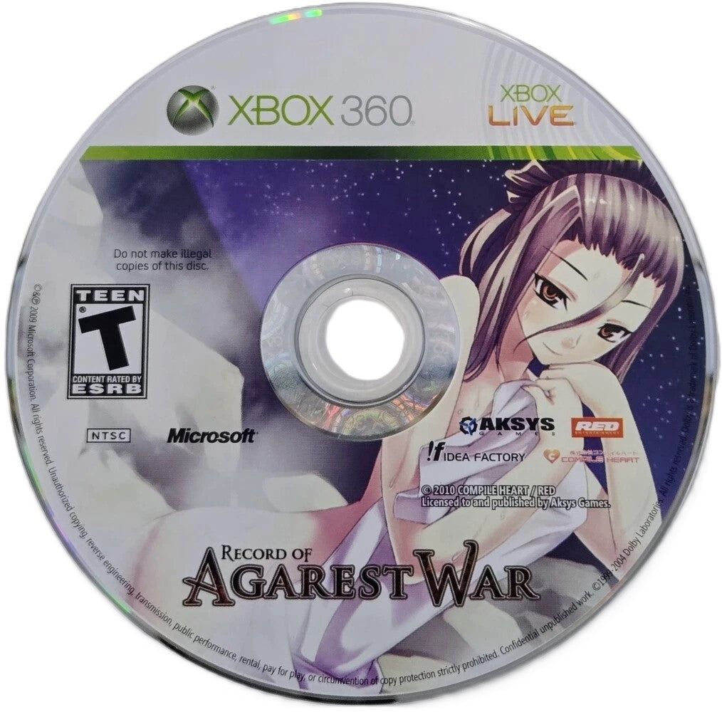 Record of Agarest War Xbox 360 - Video Game - Used - CaveGamers - Image 3