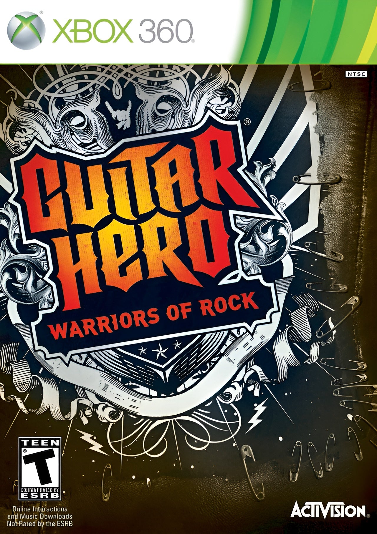 Guitar Hero: Warriors of Rock Xbox 360 - Video Game - Used - CaveGamers