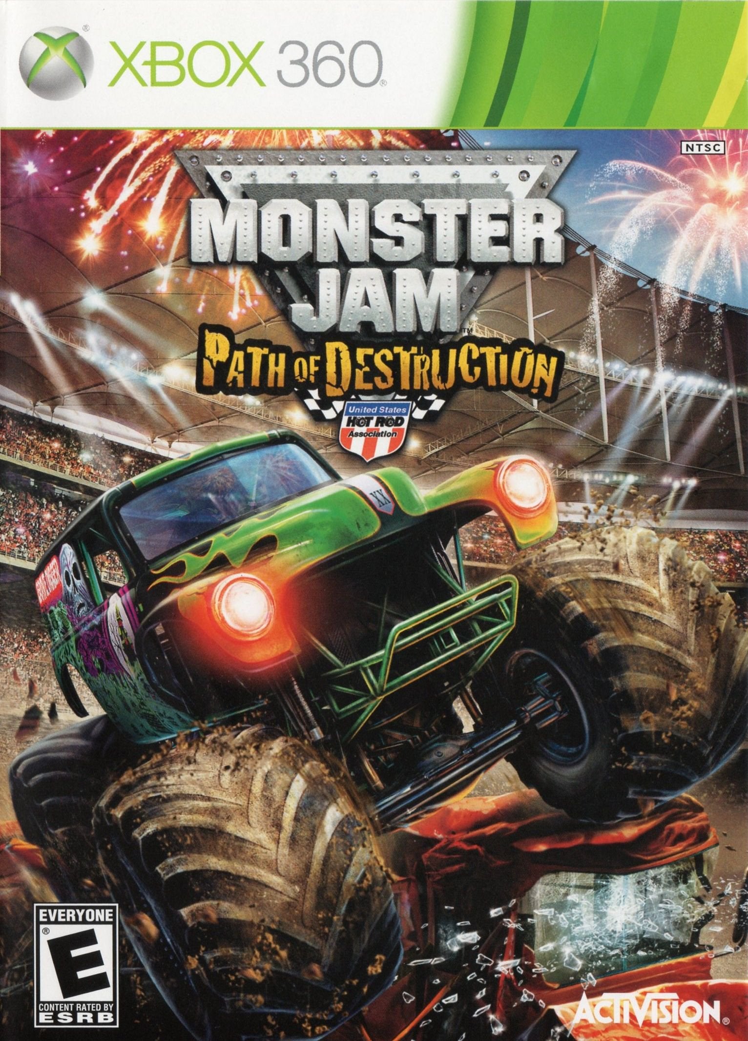 Monster Jam: Path of Destruction Xbox 360 - Video Game - Used - CaveGamers