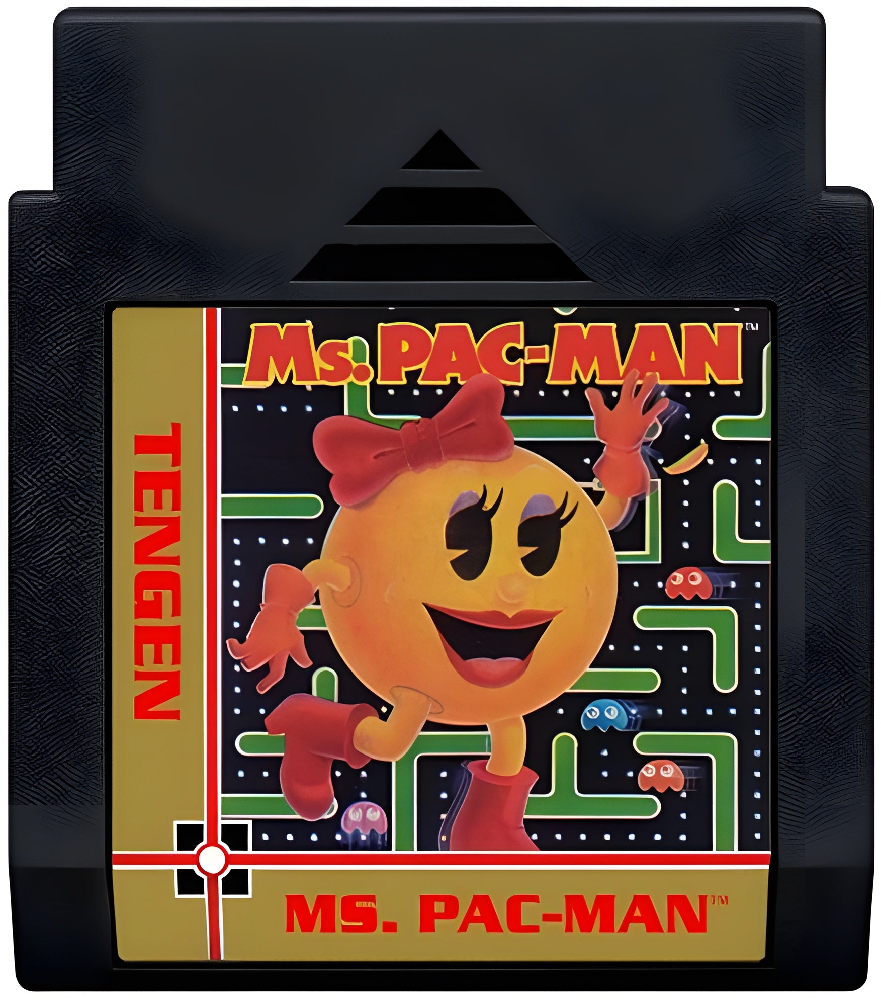 Ms. Pac-Man [Tengen] NES - Video Game - Used - CaveGamers - Image 3