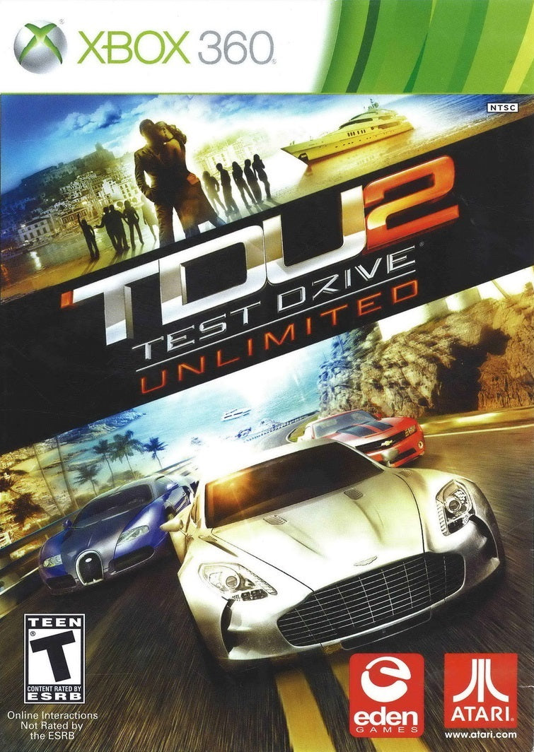 Test Drive Unlimited 2 Xbox 360 - Video Game - Used - CaveGamers