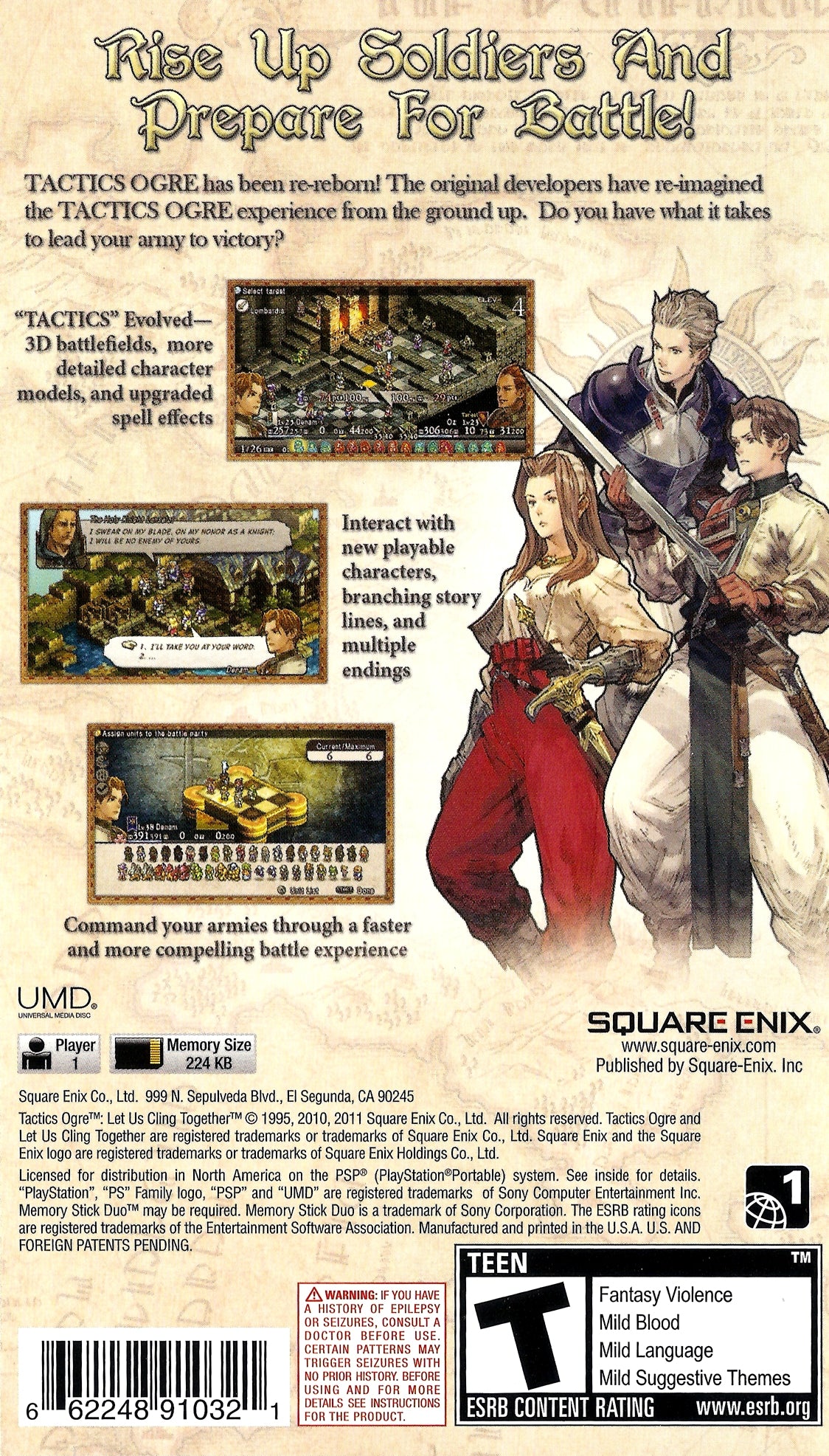 Tactics Ogre: Let Us Cling Together