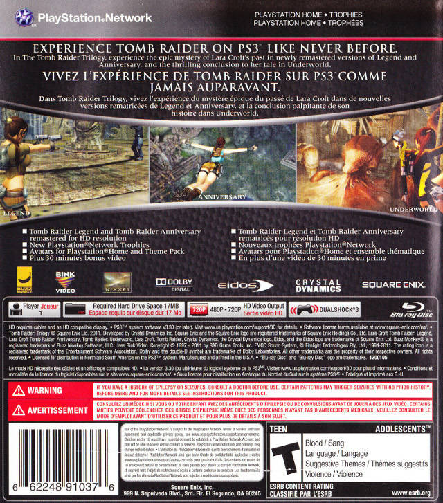 Tomb Raider Trilogy