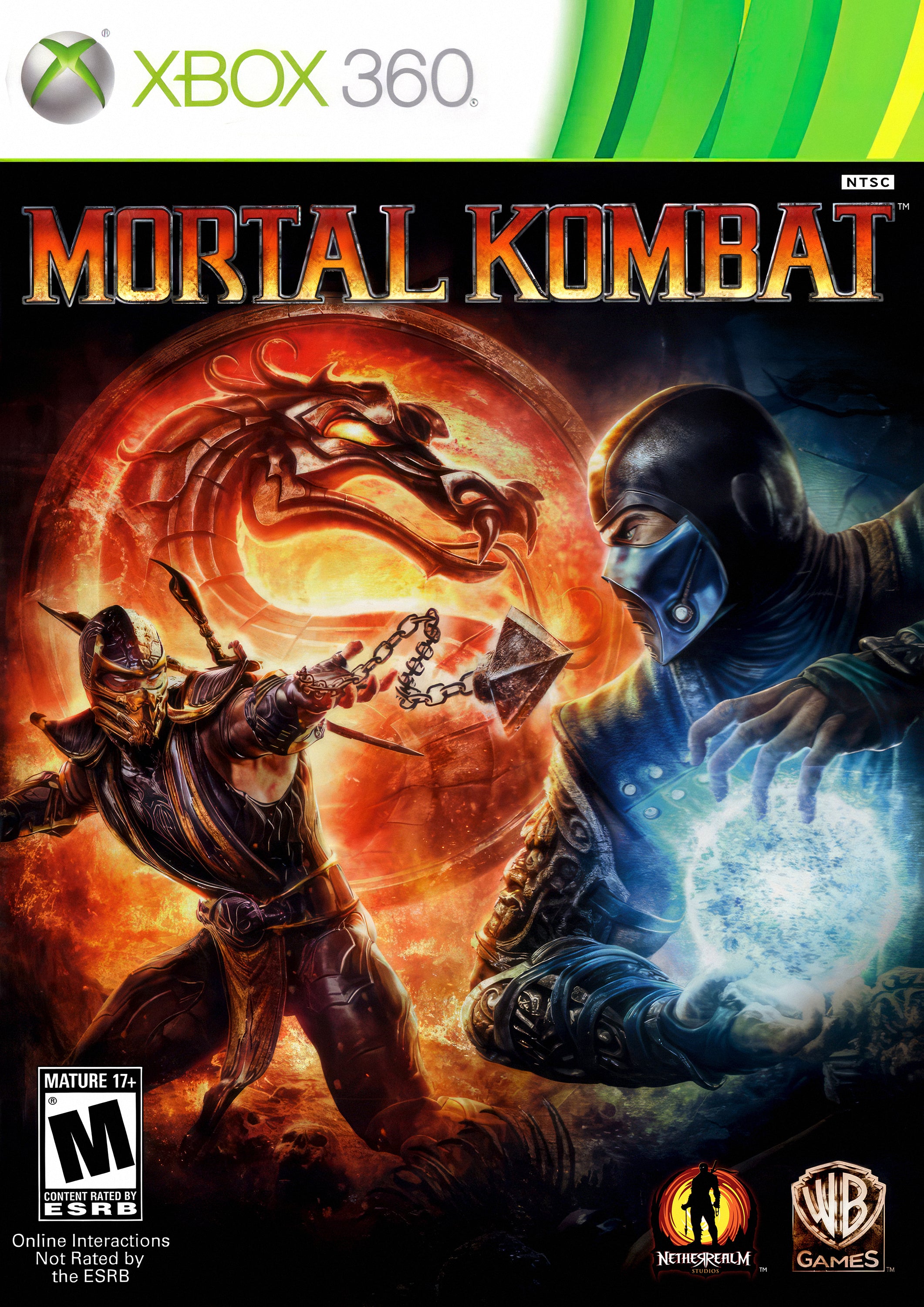 Mortal Kombat Xbox 360 - Video Game - Used - CaveGamers