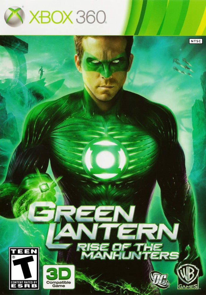 Green Lantern: Rise of the Manhunters Xbox 360 - Video Game - Used - CaveGamers