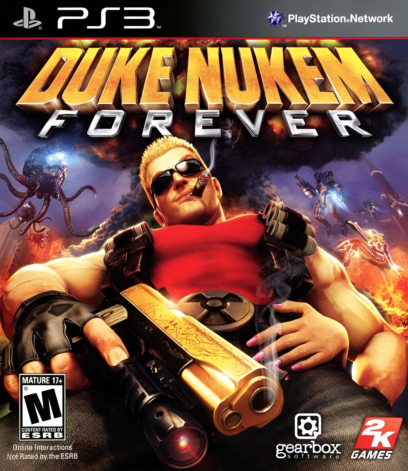 Duke Nukem Forever PS3 - Video Game - Used - CaveGamers