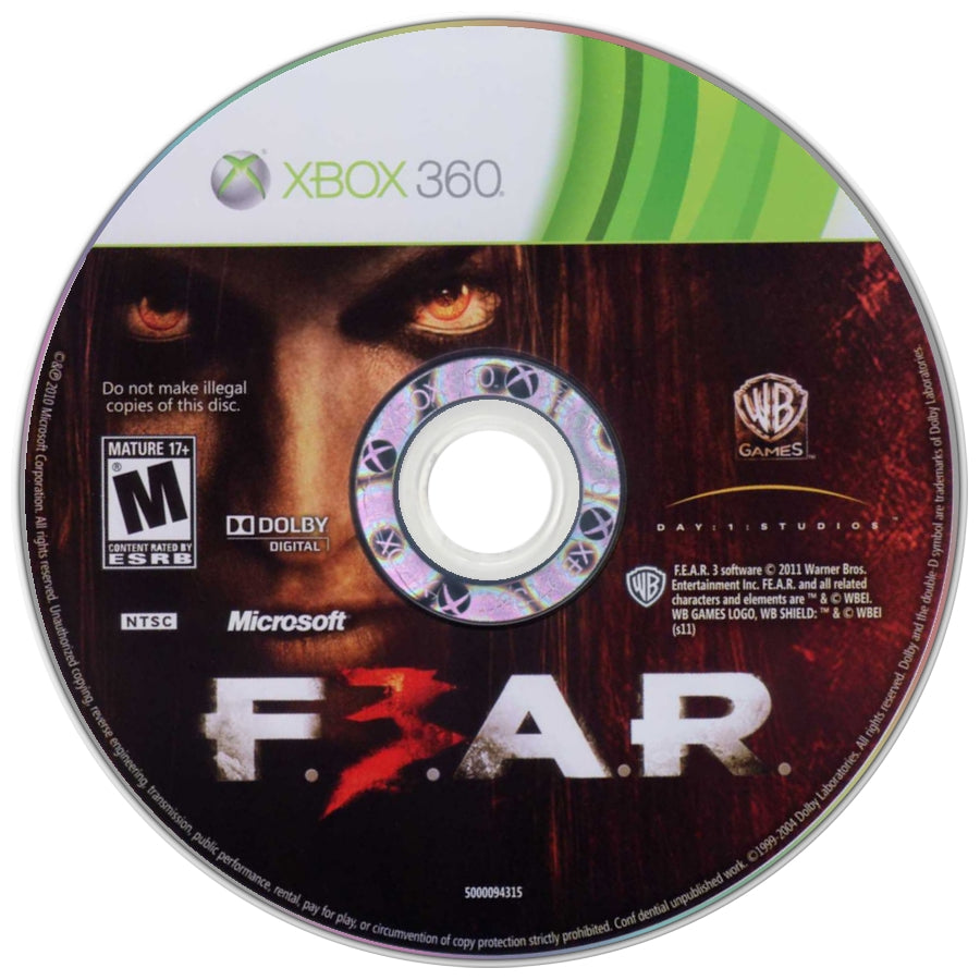 F.E.A.R. 3 Xbox 360 - Video Game - Used - CaveGamers - Image 3