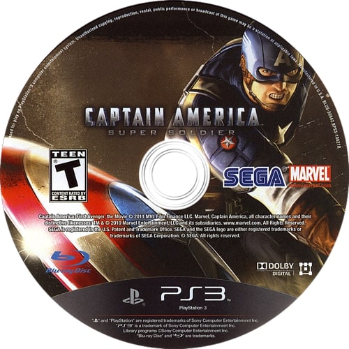 Captain America: Super Soldier PS3 - Video Game - Used - CaveGamers - Image 3