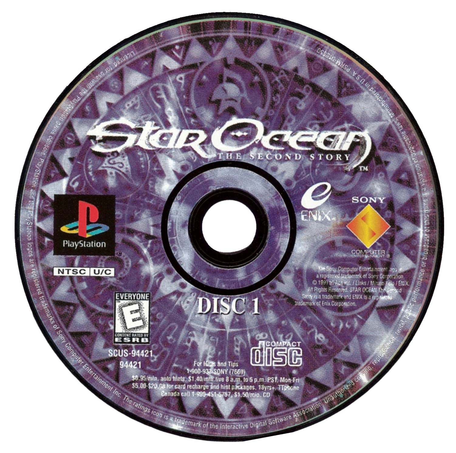 Star Ocean: The Second Story [2 Discs] Playstation - Video Game - Used - CaveGamers - Image 3