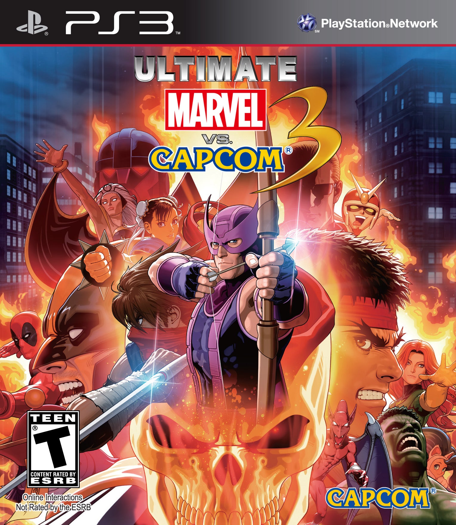 Ultimate Marvel vs Capcom 3 PS3 - Video Game - Used - CaveGamers