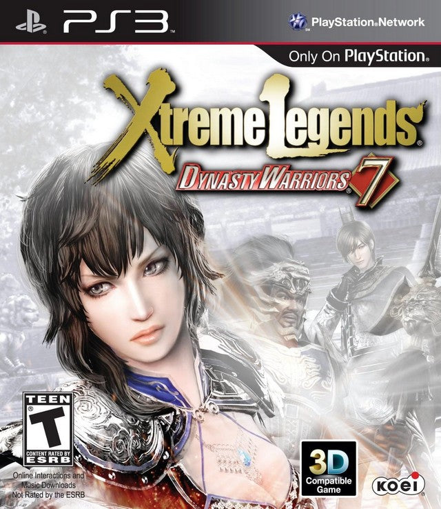 Dynasty Warriors 7: Xtreme Legends PS3 - Video Game - Used - CaveGamers