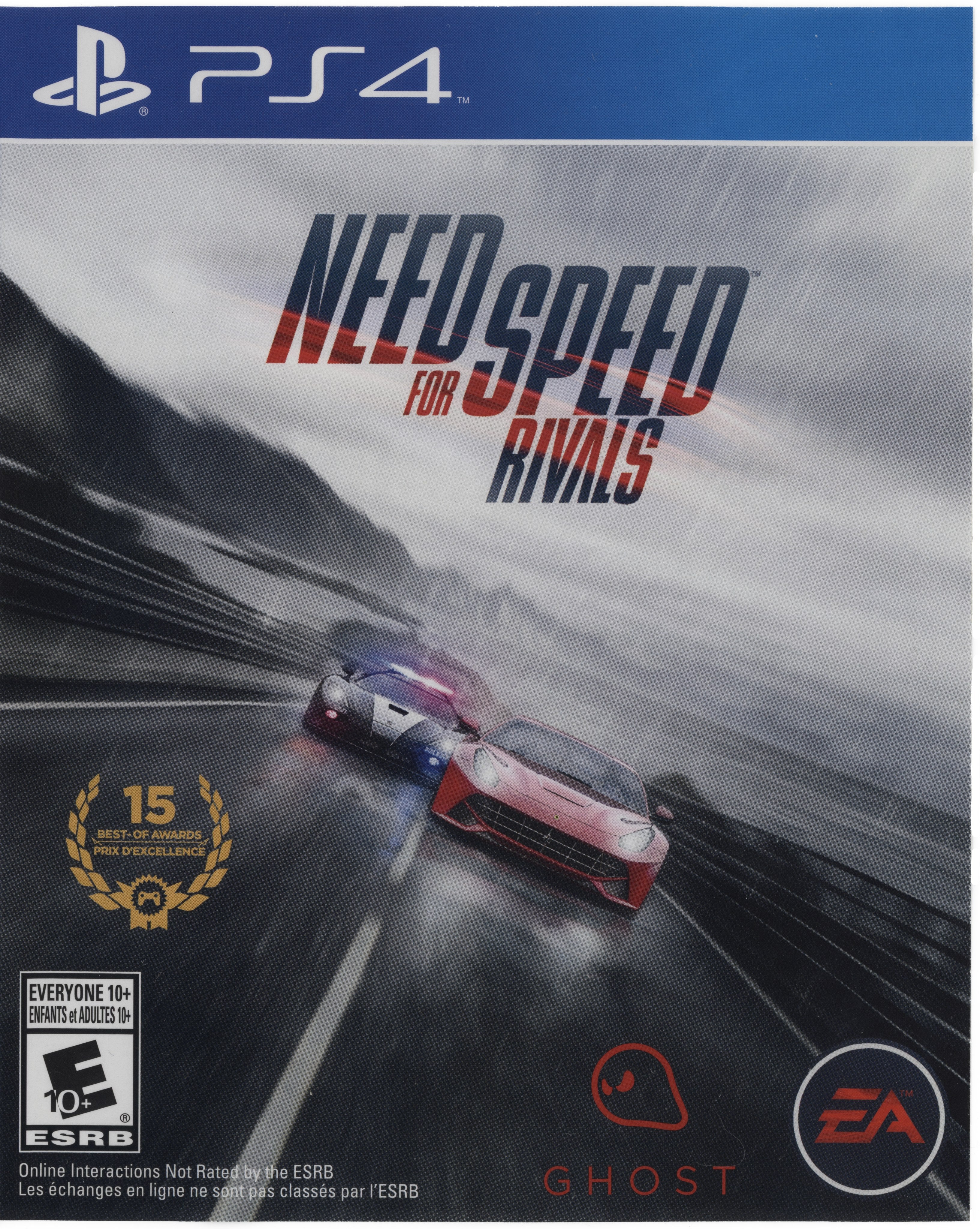 Need for Speed: Rivals PS4 - Video Game - Used - CaveGamers