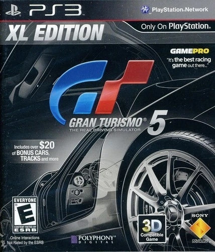Gran Turismo 5 [XL Edition] PS3 - Video Game - Used - CaveGamers