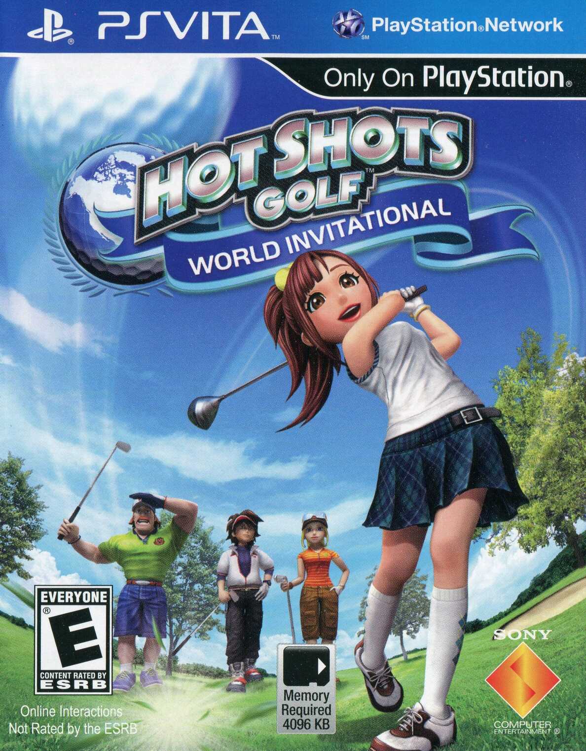Hot Shots Golf World Invitational PSV - Video Game - Used - CaveGamers