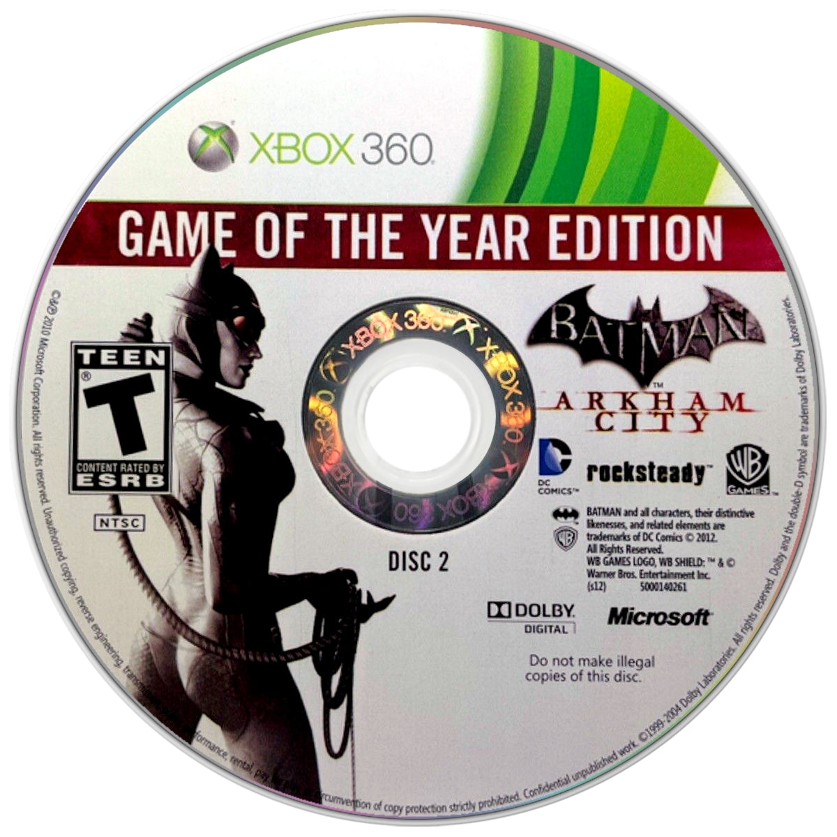 Batman: Arkham City [Game of the Year] [2 Discs] Xbox 360 - Video Game - Used - CaveGamers - Image 4
