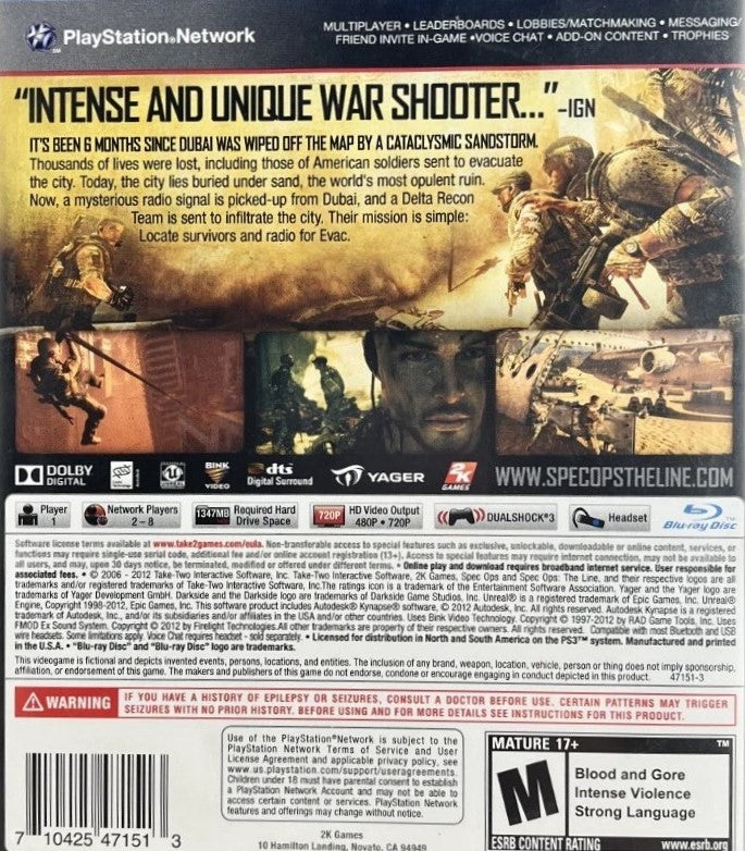 Spec Ops The Line