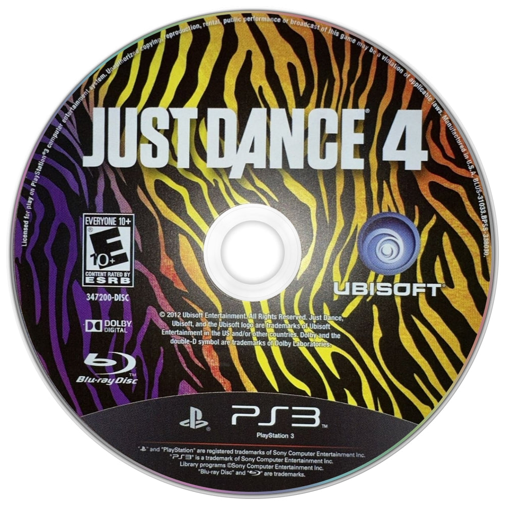 Just Dance 4 PS3 - Video Game - Used - CaveGamers - Image 3