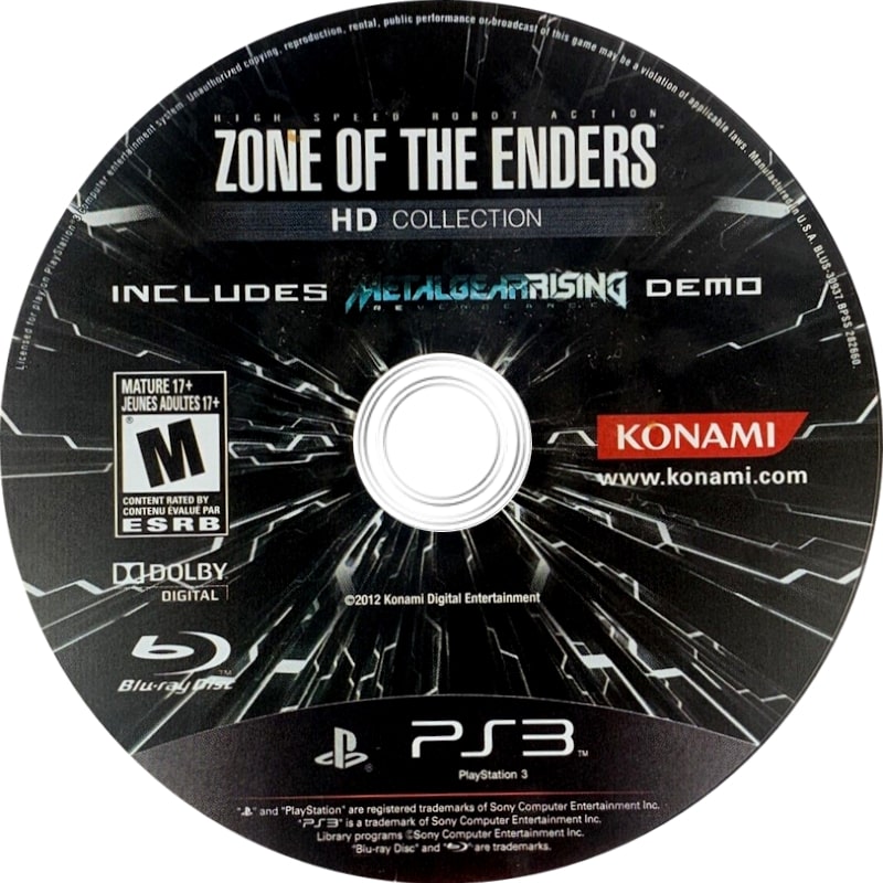 Zone of the Enders HD Collection PS3 - Video Game - Used - CaveGamers - Image 3