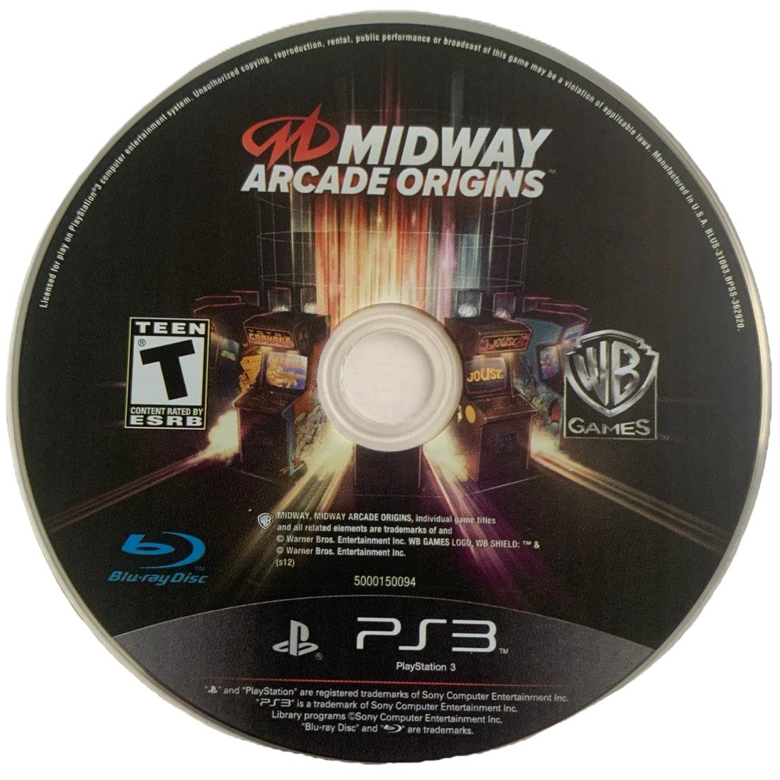 Midway Arcade Origins PS3 - Video Game - Used - CaveGamers - Image 3