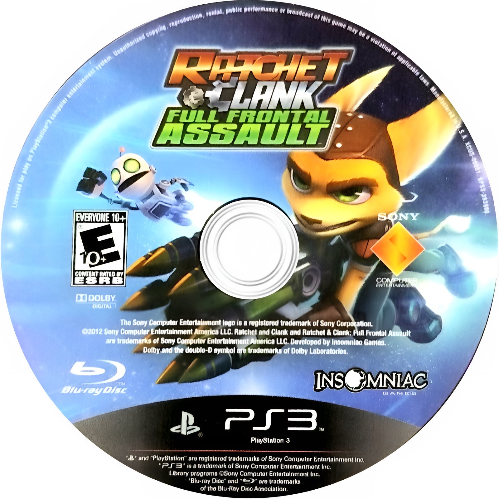 Ratchet & Clank: Full Frontal Assault PS3 - Video Game - Used - CaveGamers - Image 3