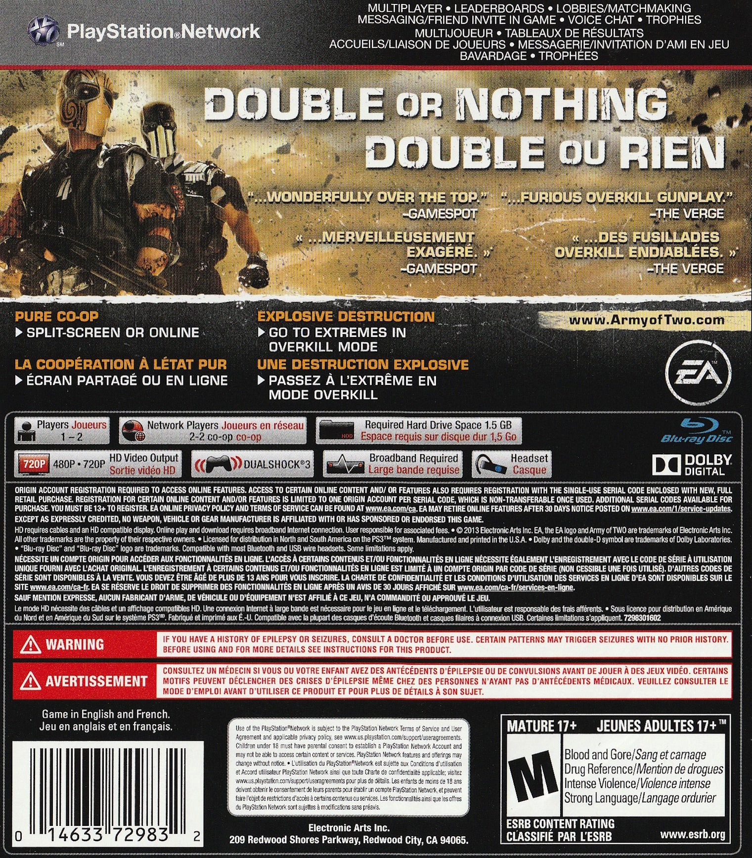 Army of Two: The Devils Cartel