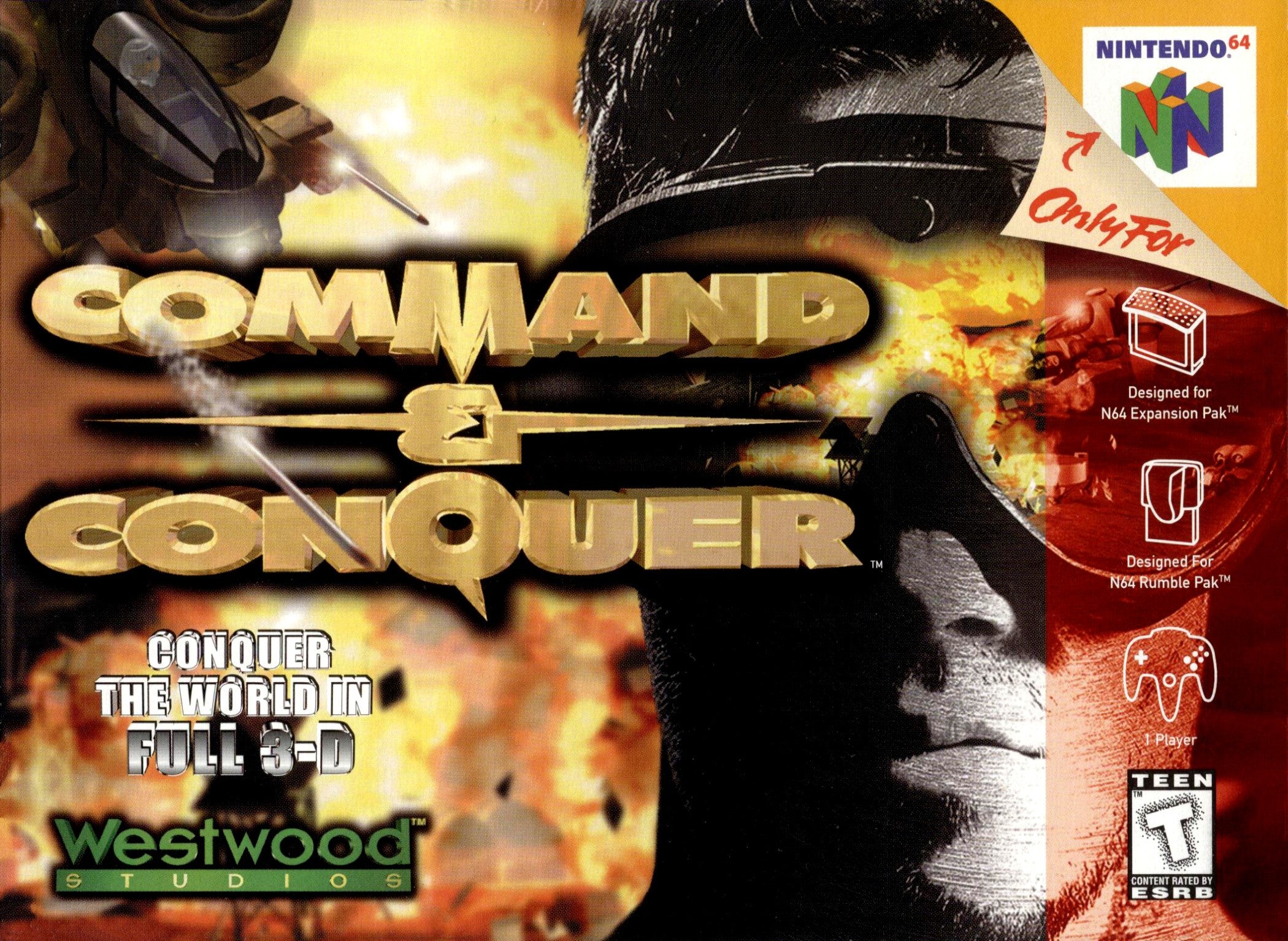 Command & Conquer N64 - Video Game - Used - CaveGamers