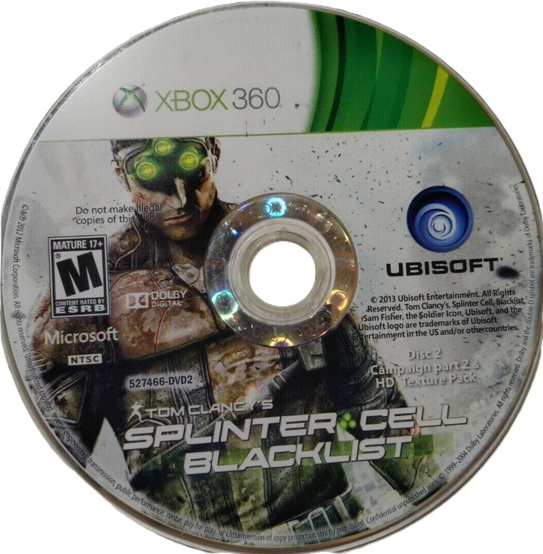 Splinter Cell: Blacklist [2 Discs] Xbox 360 - Video Game - Used - CaveGamers - Image 4