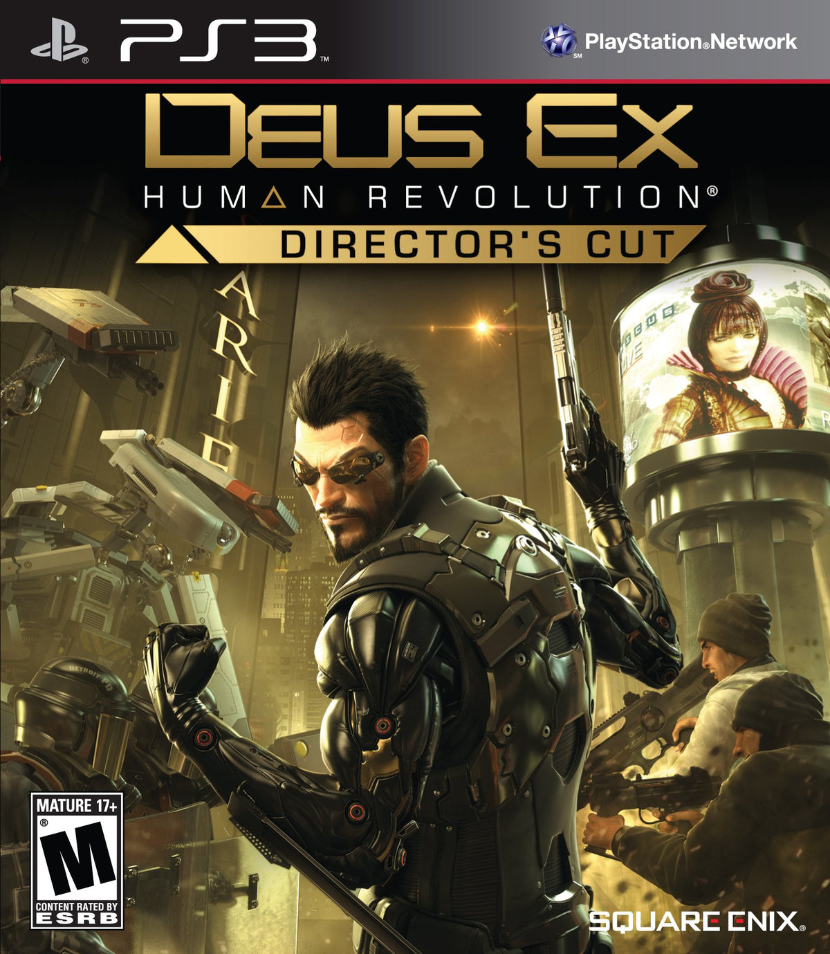 Deus Ex: Human Revolution [Director's Cut] PS3 - Video Game - Used - CaveGamers