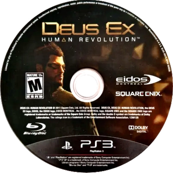 Deus Ex: Human Revolution [Director's Cut] PS3 - Video Game - Used - CaveGamers - Image 3